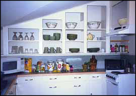 Willow's kitchen, ready for your stay